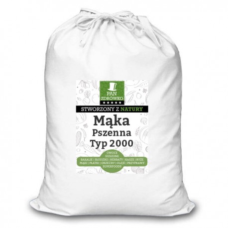 Mąka pszenna typ 2000 (razowa) 5kg